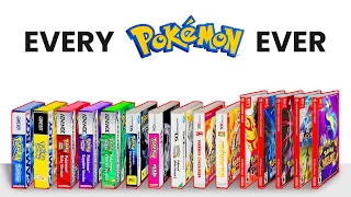 Unboxing Every Pokémon Ever (1998-2024)
