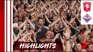 STRIJDEND FC Twente in KOLKENDE Veste | FC Twente - Fiorentina (26-08-2022) | Highlights