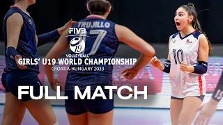 CHN🇨🇳 vs. CHI🇨🇱 - Full Match | Girls' U19 World Championship | Pool A