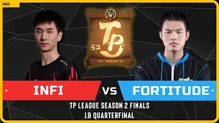 WC3 - [ORC] Infi vs Fortitude [HU] - LB Quarterfinal - TP League Season 2 Finals