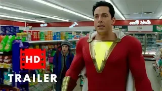 SHAZAM! 2019 - Official Teaser HD Trailer | Zachary Levi, Asher Angel (Superhero Movie)