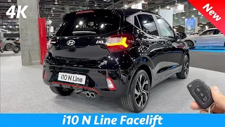 Hyundai i10 N Line 2024 — ПОЛНЫЙ обзор в 4К | Рестайлинг (Экстерьер - Интерьер)