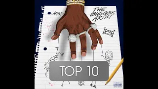 Top 10 Most streamed "THE BIGGER ARTIST" Songs of A Boogie Wit da Hoodie (Spotify) 10.08.20