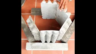 Creative Ideas From Cement And Eggs Tray - Making Flower Pots From Eggs Tray