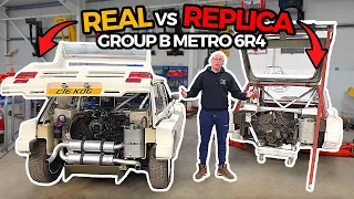 REAL vs REPLICA GROUP B METRO 6R4 *REPLICA SUPERIOR?*