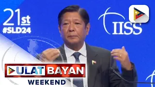 PBBM, binigyang-diin sa kanyang keynote speech sa IISS Shangri-La Dialogue ang pagsunod ng Pilipinas