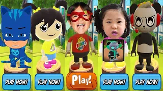 Tag with Ryan - Kaji Family vs PJ Masks vs Combo Crew - Run Gameplay