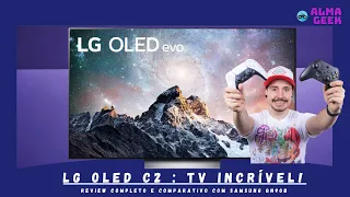 LG OLED C2 - TV 4K Para Filmes e Games! (VALE À PENA?) Review e Comparativo com a Samsung QN90B