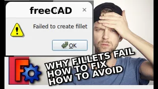 Main Reasons Why Fillets Fails in FreeCAD and How To Solve Them