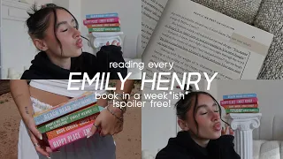 reading every emily henry book in a week*ish* (spoiler free reading vlog)