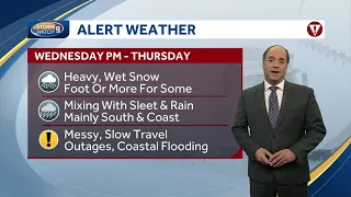 Video: Storm will bring heavy snow, rain, wind