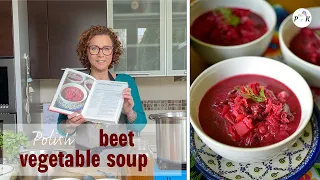 Beet soup Borscht | Cooking Polish recipes