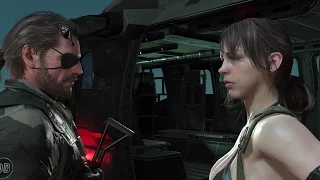 MGSV Cutscenes :: Extra 17 : Quiet at Mother Base [60fps]