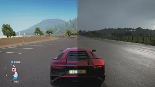 Forza Horizon 3 vs 5 Car Sounds Comparison(Aventador SV,Nismo GTR LM,Skyline GTR R34,Viper SRT 08)