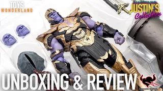 S.H.Figuarts Armored Thanos Final Battle Edition Avengers Endgame Unboxing & Review