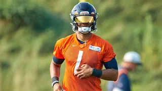 Justin Fields Training Camp Clips (7/28/22)