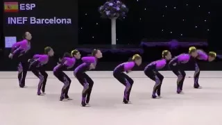 INEF Barcelona Gimnasia Estética Miss Valentine 2016