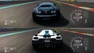 Grid Autosport - Bugatti Veyron SS vs Koenigsegg Agera R