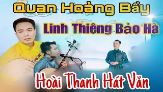 Dâng Văn Quan Hoàng Bẩy , Hoài Thanh Hát Văn Tại Đền Nghĩa Dũng