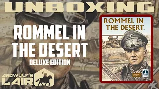 Unboxing I Rommel in the Desert Deluxe Edition (Columbia Games 2021)