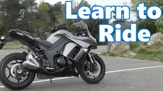 How to Ride a Motorbike For Beginners UK | Machine Controls