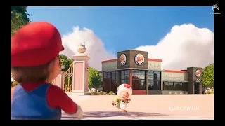 Super Mario Bros Movie 2023 Burger King Commercial