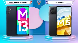 Samsung Galaxy M13 Vs POCO M5 | POCO M5 Vs Samsung Galaxy M13