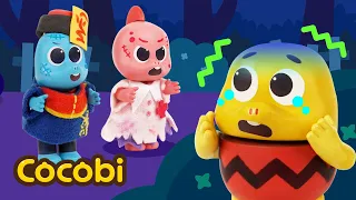 Zombies Are Chasing Me😱 Dance Together + More Fun Kids Songs | Cocobi Nursery Rhymes