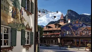 Расписная деревушка в Баварии, где каждый дом – настоящее произведение искусства