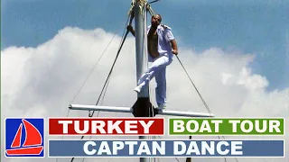 Анимация в Турции, Аланья / Яхта тур - Танец капитана на мачте / ŞARAPSU BOAT