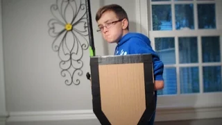 How to Make a Cardboard Shield BATTLE READY IN 20 MINS!!!!