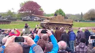 Tiger 131 during Tiger day at Bovington Tank Musem