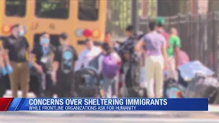Concerns over sheltering immigrants rise in Chicago