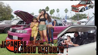 japanese classic car show 2022 * OMG baby kiara drives a car !? ** weekend vlog