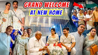 Finally agaye new ghar me or kiya grand celebration