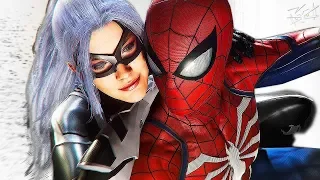 ОГРАБЛЕНИЕ С ЧЁРНОЙ КОШКОЙ - SPIDER-MAN PS4 - ПОЛНОЕ ПРОХОЖДЕНИЕ 1 DLC