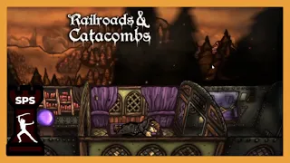 MOST CUSTOMIZABLE DECKBUILDER? - Railroads & Catacombs - Demo - Let's Play