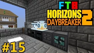 Minecraft - FTB Horizons Daybreaker - Part 15 "The storage machines"