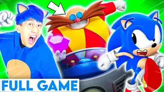 LANKYBOX Playing SONIC SUPERSTARS!? (ALL CHARACTERS!)