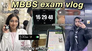 STUDY VLOG| exam week, pulling all-nighters, lots of studying, suffer with me!📚😭