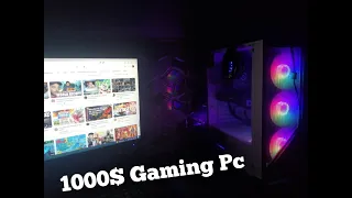 1000$ Gaming PC Build (4060 RTX , I5 12400F ) Test in Games