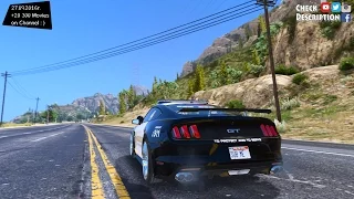 2015 Police Mustang GT - GTA WORLD YT +20 300 MOVIES _REVIEW