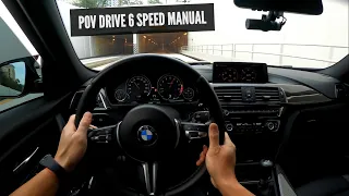 F80 M3 POV Drive 6 Speed Manual Transmission - 4K Footage