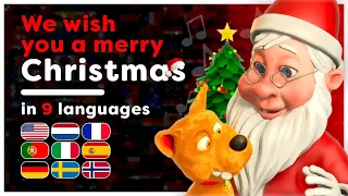 🎅 We wish you a merry Christmas 🎄 All languages! 🌍 Kids Songs Collection🎤 Hey Kids Worldwide