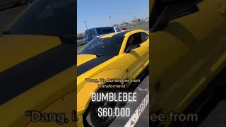 How did high schoolers get their car? Widebody Camaro! #shorts