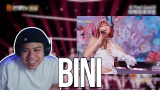 A MUST WATCH BINI PERFORMANCE AT ShowItAll! I FEEL GOOD & KARERA LIVE || GNL REACTS