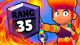 AMBRE RANG 35, ON RUSH A 1250 TROPHÉES EN SURVIVANT DUO AVEC UN PRO ! Brawl Stars