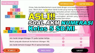 SOAL AKM NUMERASI KELAS 5 SD/MI [Jawaban+Penjelasan]