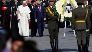 Pope Francis says 'never again' to Armenians massacred in WWI