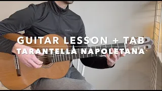 Tarantella Napoletana -Guitar Lesson- TAB